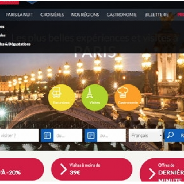 ParisCityVision renforce son offre touristique  Le réceptif parisien étend son offre de billetterie et veut séduire plus largement la clientèle française.